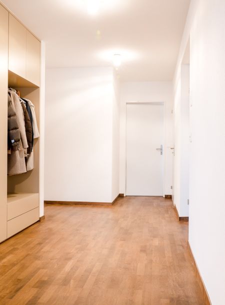 Korridor mit Garderobe