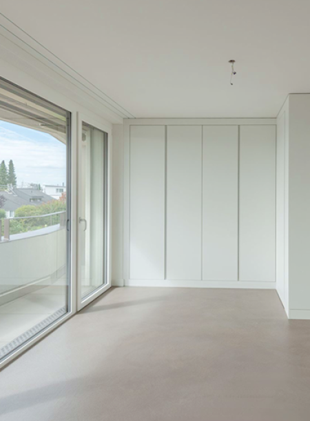 Schlafzimmer mit Balkon